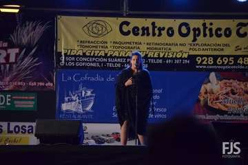 La joven Oneida Rodríguez gana el I Festival de la Canción de Melenara (Foto Francisco Javier Santana)